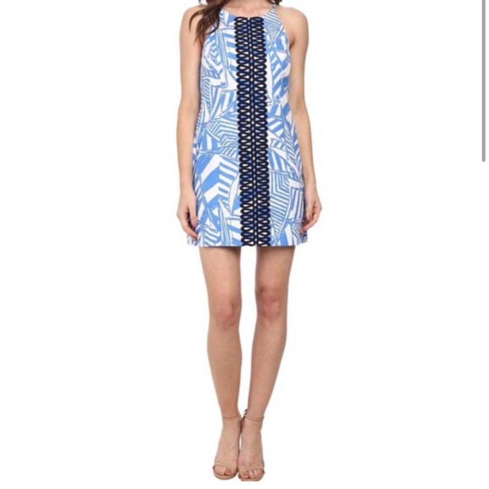 Lilly Pulitzer Annabelle Shift dress - Bay Blue Yacht Sea